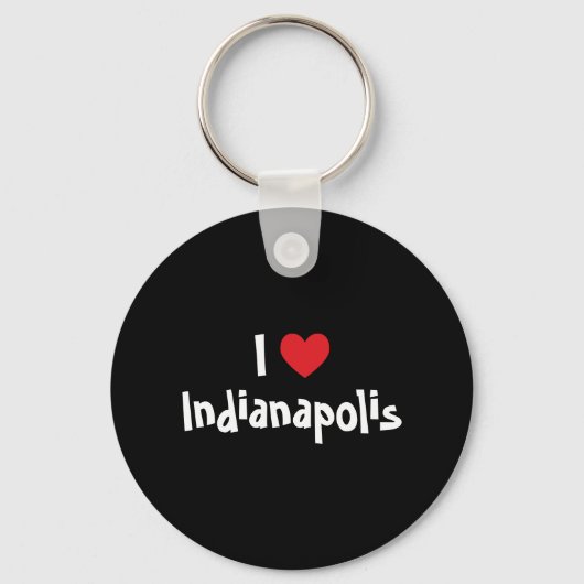 Porte-clés I Love Indianapolis (Recto)