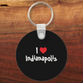 Porte-clés I Love Indianapolis (Recto)