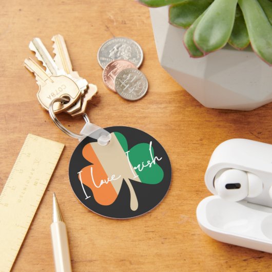 Porte-clés I love Irish! (Bureau)