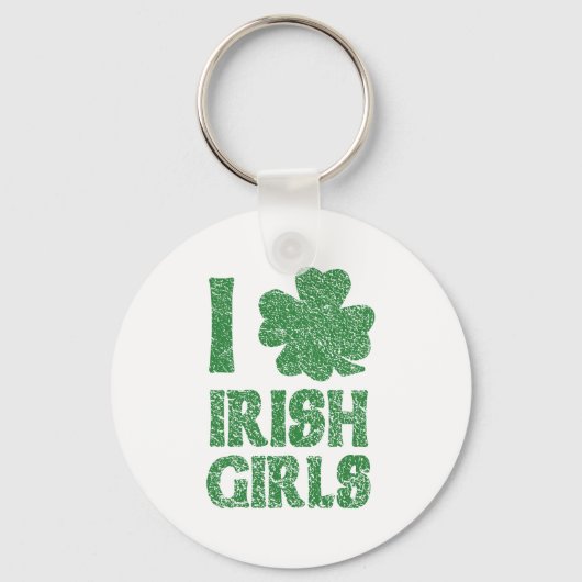 Porte-clés I Love Irish Girls (Recto)