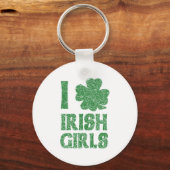 Porte-clés I Love Irish Girls (Recto)