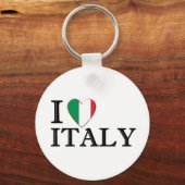 Porte-clés I love Italy (Recto)