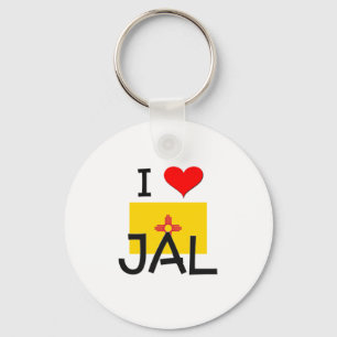 Porte-clés I Love Jal New Mexico