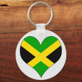Porte-clés I Love Jamaïque (Recto)