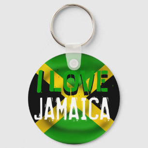 Porte-clés I Love Jamaïque Porte - clé
