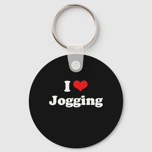 Porte-clés I Love Jogging Tshirt (Recto)