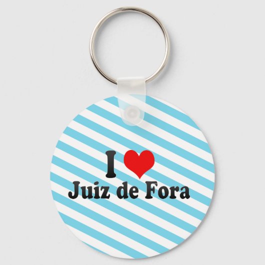 Porte-clés I Love Juiz de Fora, Brésil (Recto)