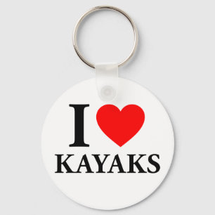 Porte-clés I Love Kayaks