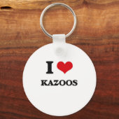 Porte-clés I Love Kazoos (Recto)