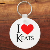 Porte-clés I Love Keats (Recto)