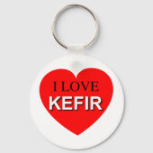 Porte-clés I Love Kefir (Recto)