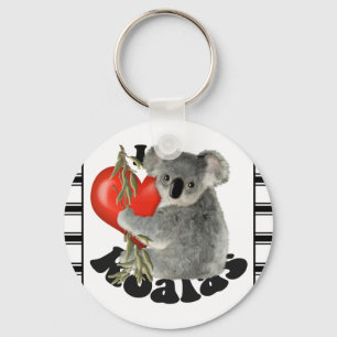 Porte-clés I Love Koalas