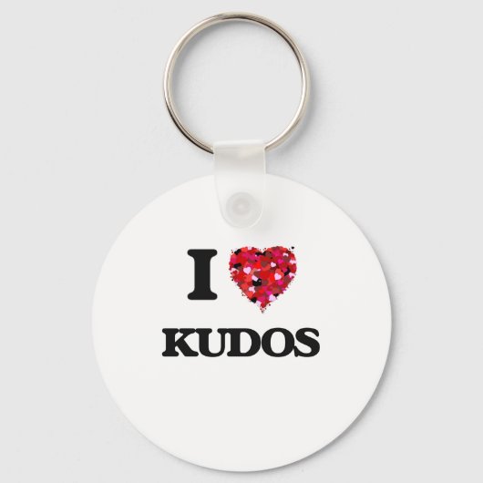 Porte-clés I Love Kudos (Recto)