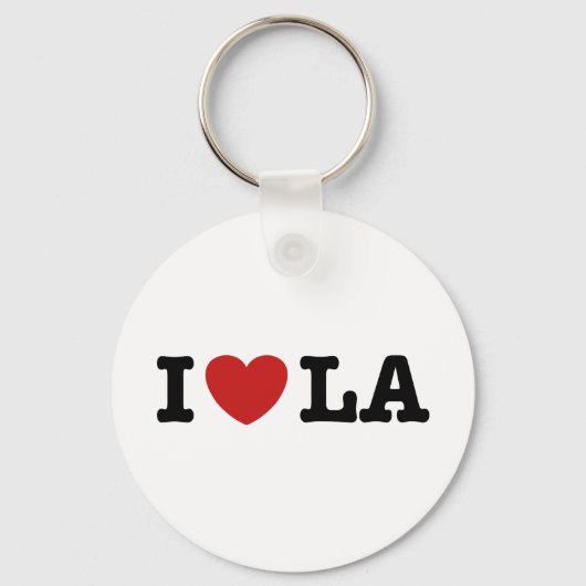 Porte-clés I Love LA (Recto)