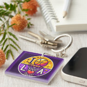 Porte-clés I Love LA T-Shirt (Devant Droit)