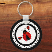Porte-clés I Love Ladybugs Porte - clé (Recto)