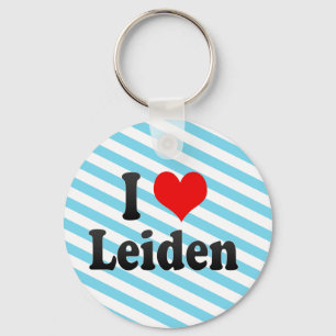 Porte-clés I Love Leiden, Pays-Bas