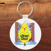 Porte-clés I Love Library Chicks (Recto)