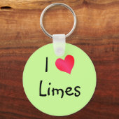 Porte-clés I Love Limes (Recto)