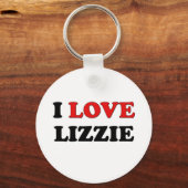 Porte-clés I Love Lizzie (Recto)