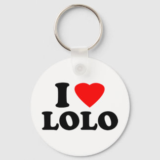 Porte-clés I Love Lolo
