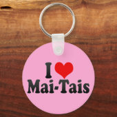 Porte-clés I Love Mai-Tais (Recto)