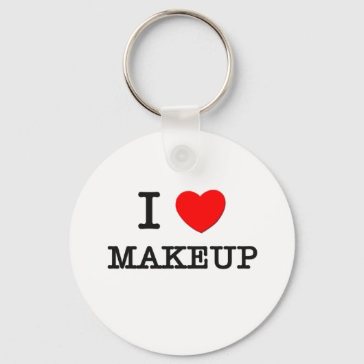 Porte-clés I Love makeup (Recto)