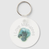 Porte-clés I Love Manatees Porte - clé (Recto)