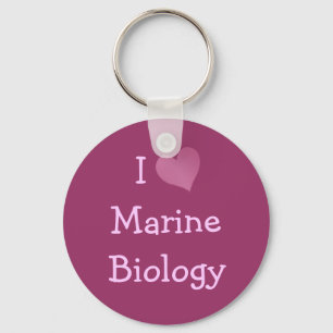 Porte-clés I Love Marine Biology