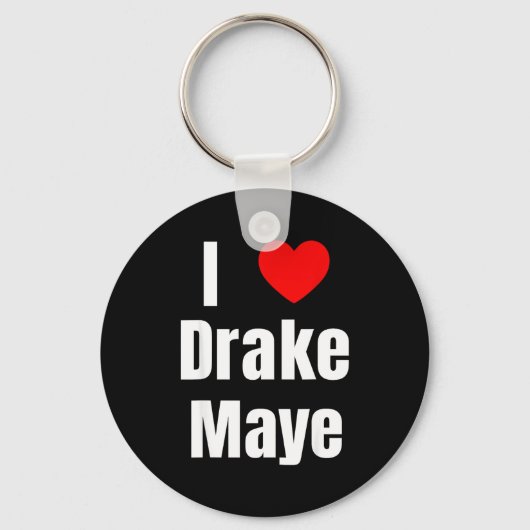 Porte-clés I Love Maye Qb Football Fan  (Recto)