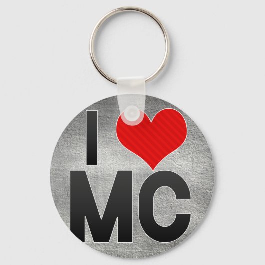 Porte-clés I Love MC (Recto)