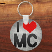Porte-clés I Love MC (Recto)