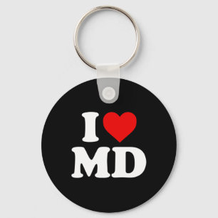 Porte-clés I Love Md Heart Maryland