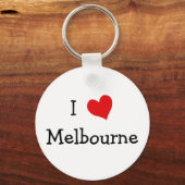 Porte-clés I Love Melbourne (Recto)