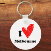 Porte-clés I Love Melbourne (Recto)
