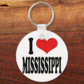 Porte-clés I Love Mississippi (Recto)