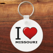 Porte-clés I LOVE Missouri (Recto)
