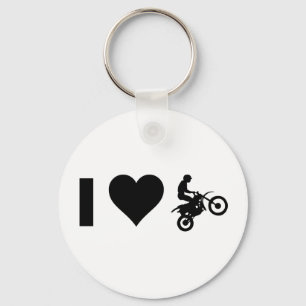 Porte-clés I Love Motocross