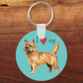 Porte-clés I Love my Cairn Terrier (Recto)