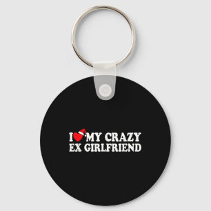 Porte-clés I Love My Crazy Ex Girlfriend Heart Love My Ex Gf