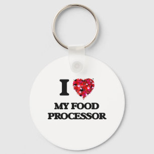 Porte-clés I Love My Food Processor