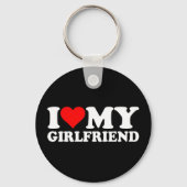 Porte-clés I Love My Girlfriend 1BK1 (Recto)
