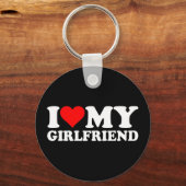 Porte-clés I Love My Girlfriend 1BK1 (Verso)