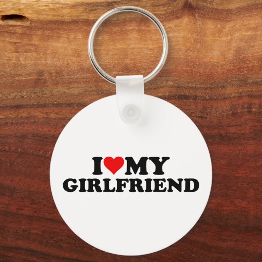 Porte-clés I Love My Girlfriend 3WH1 (Recto)