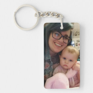 Porte-clés I Love my Mommy Photo