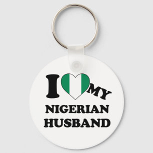Porte-clés I love my Nigeria Husband