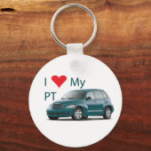Porte-clés I Love My PT Porte - clé (Aqua/Turquoise) (Recto)