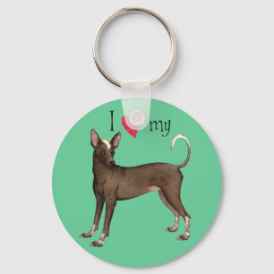 Porte-clés I love my Xolo