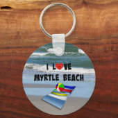 Porte-clés I Love Myrtle Beach (Verso)