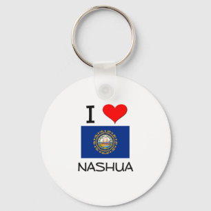 Porte-clés I Love Nashua New Hampshire